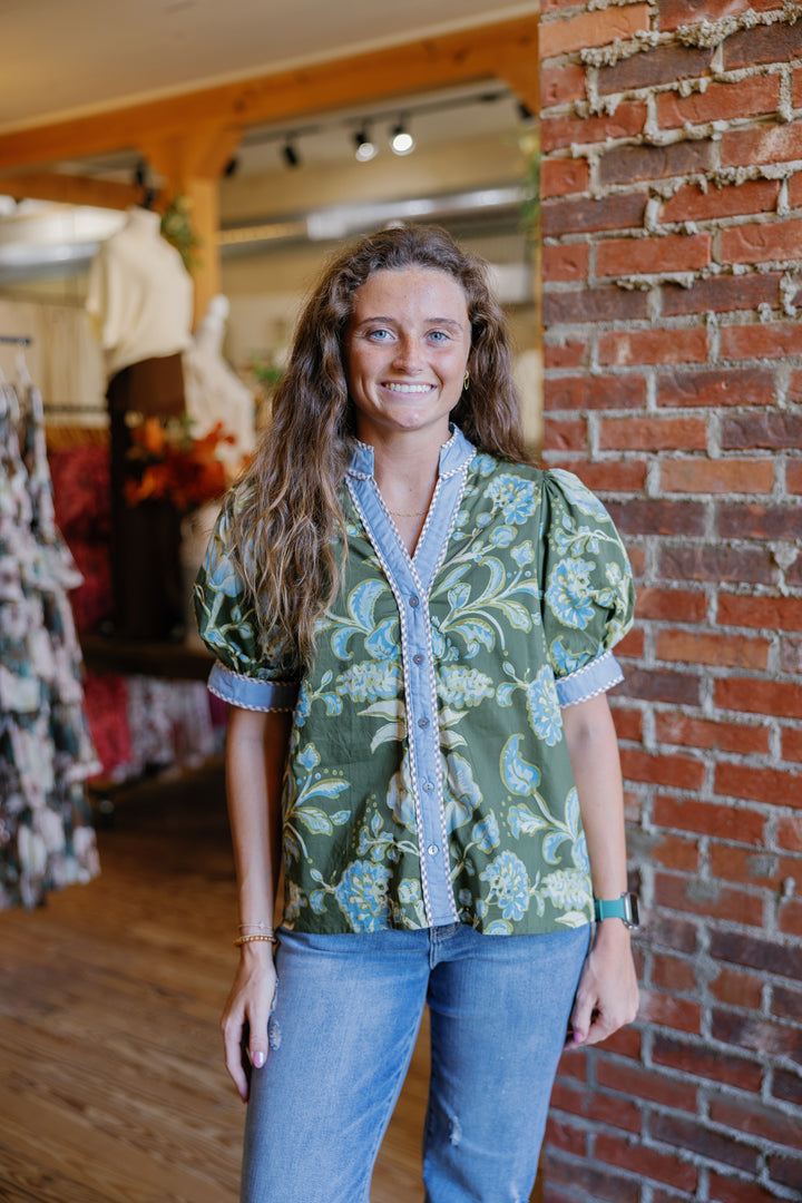 Jane Top - Olive