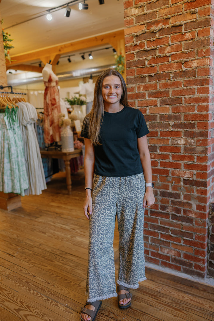 Abby Leopard Pants