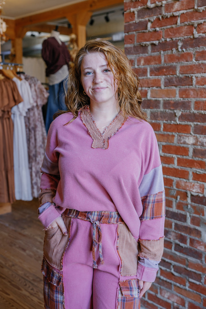Lyndee Top - Pink