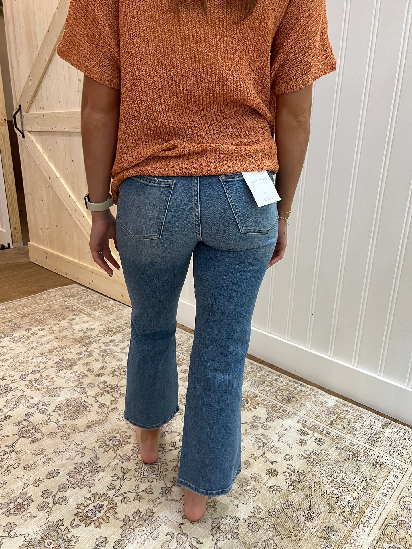 Take Notes - Cropped Jeans