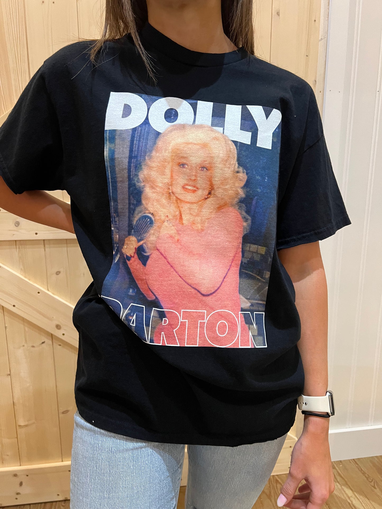 Dolly Parton In Pink Tee