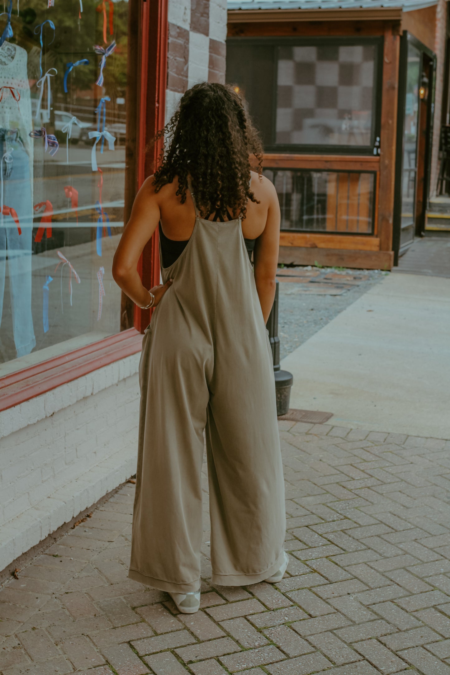 Just You Jumpsuit - Light Mocha