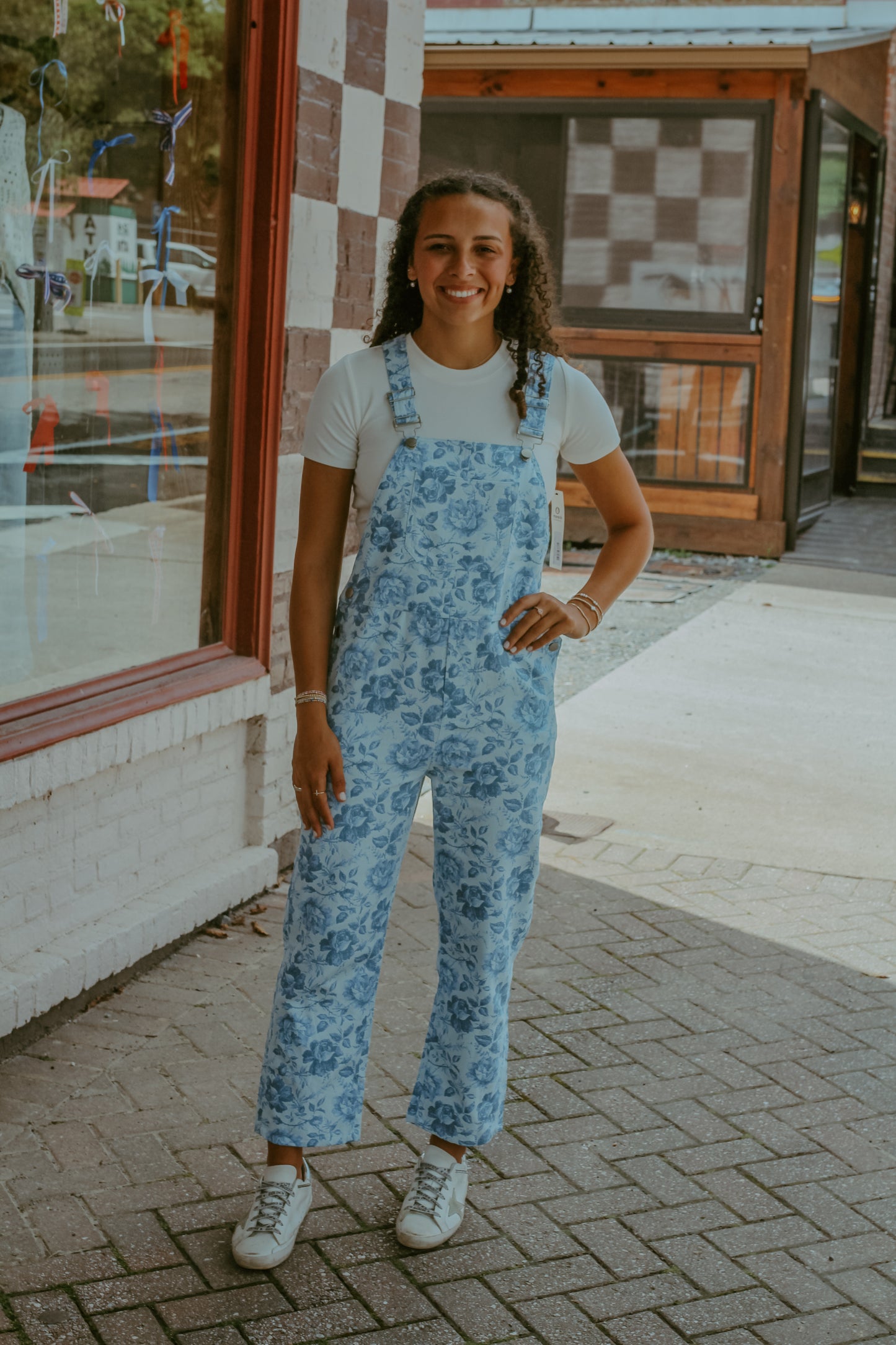 Blue Rose Overall Pants