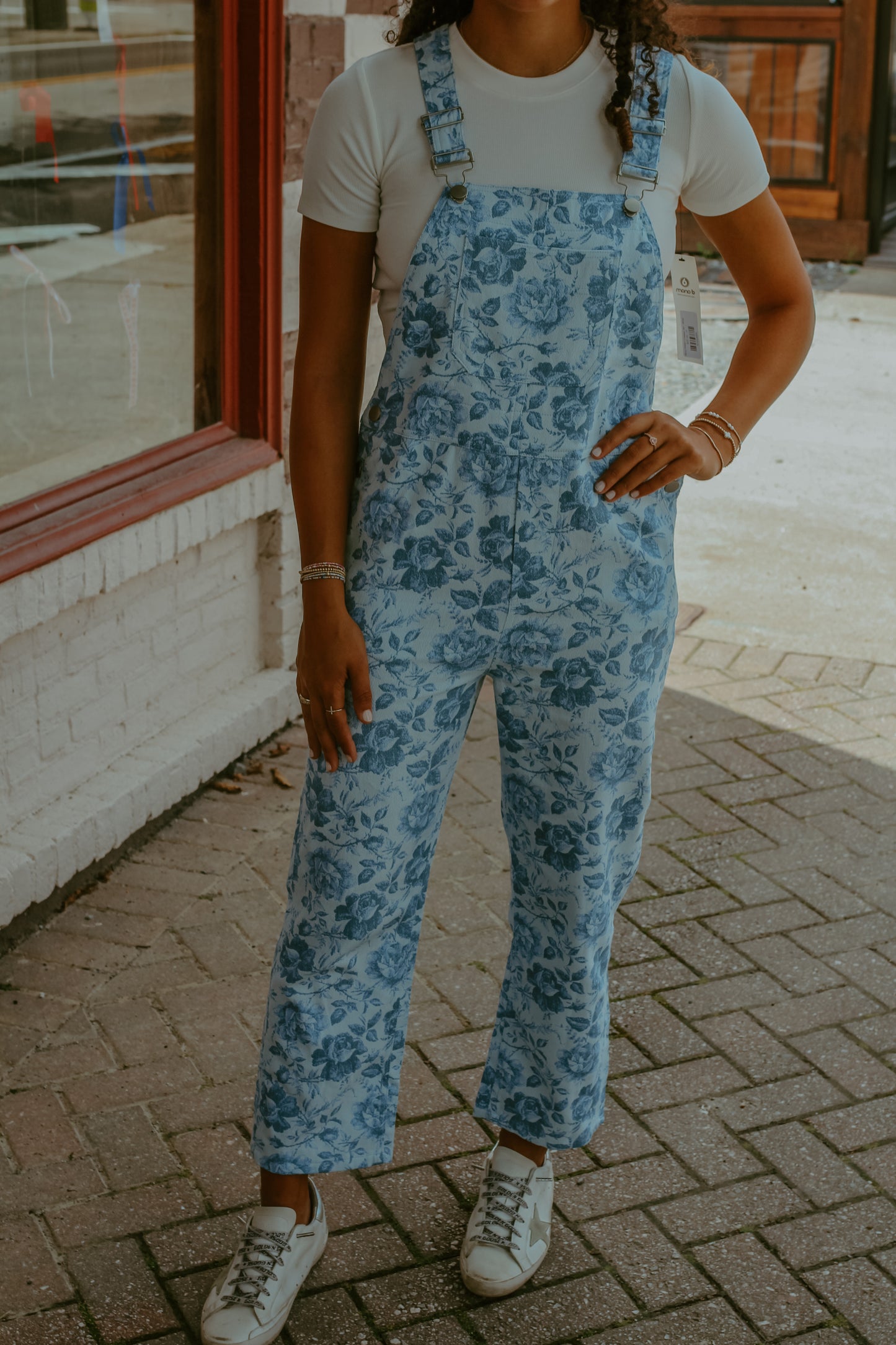 Blue Rose Overall Pants