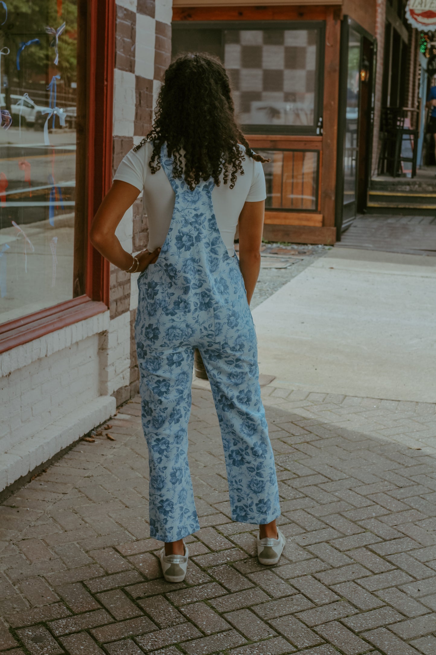 Blue Rose Overall Pants