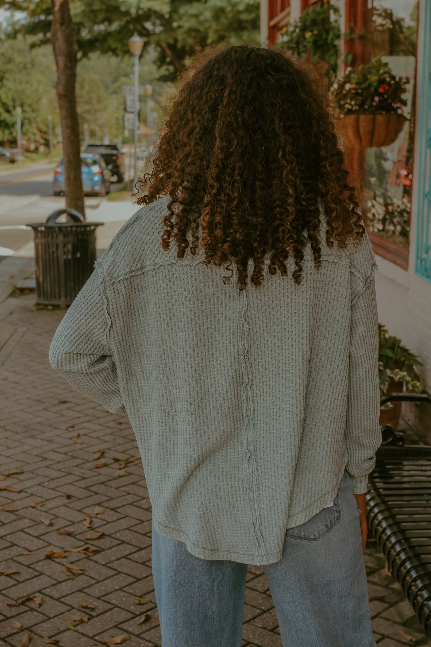 Ali Top - Faded Teal