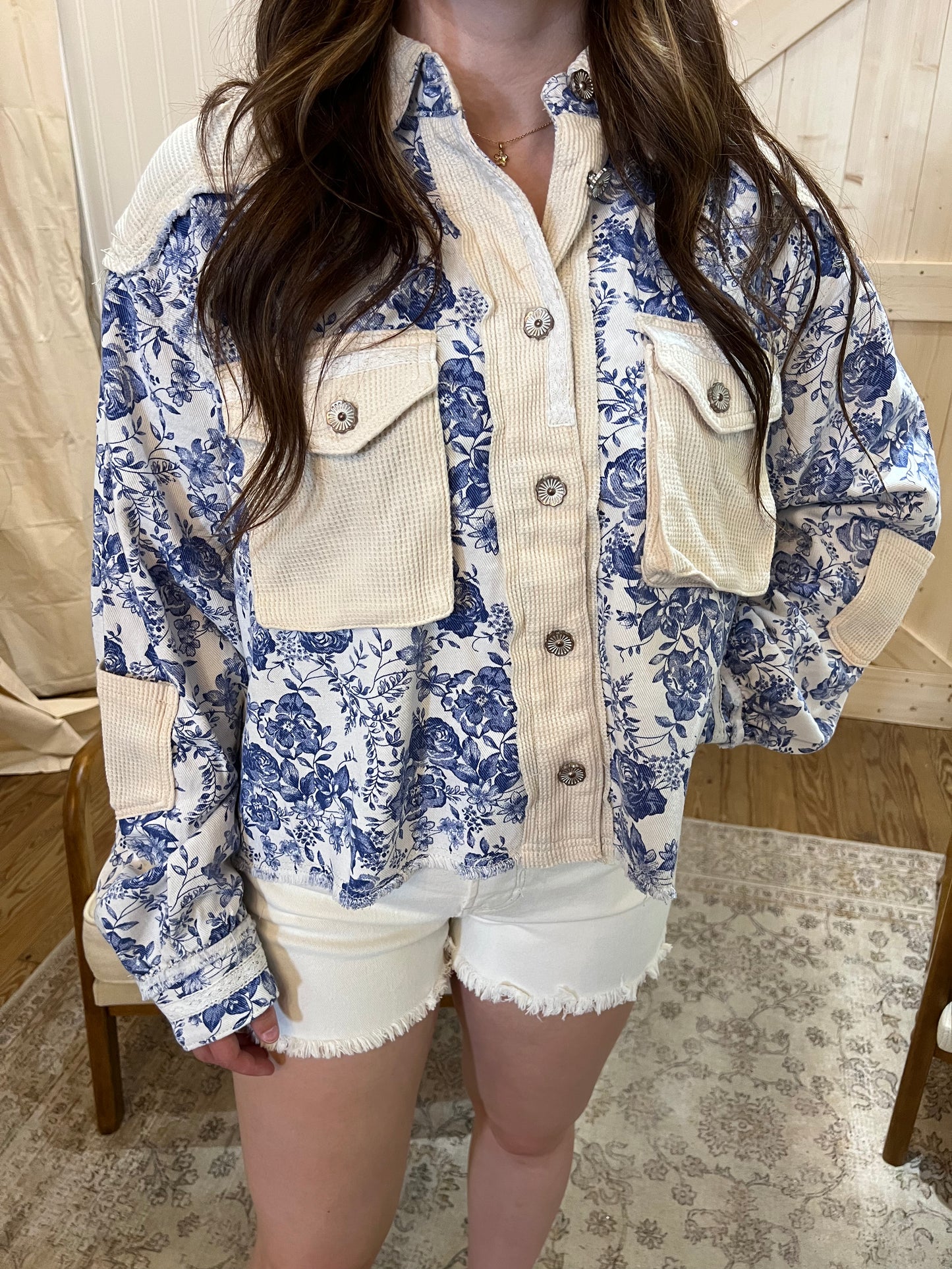 Floral Woven Jacket