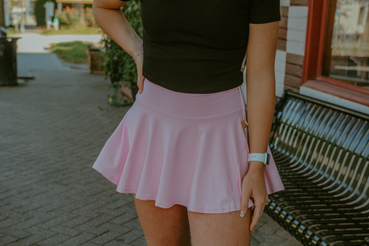 Twirl Skort - Bubble Gum