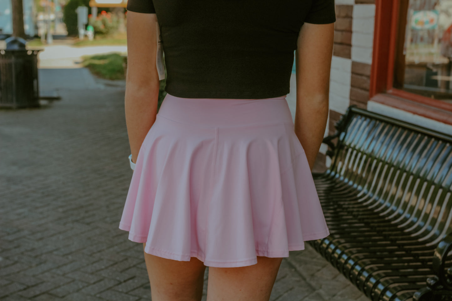 Twirl Skort - Bubble Gum