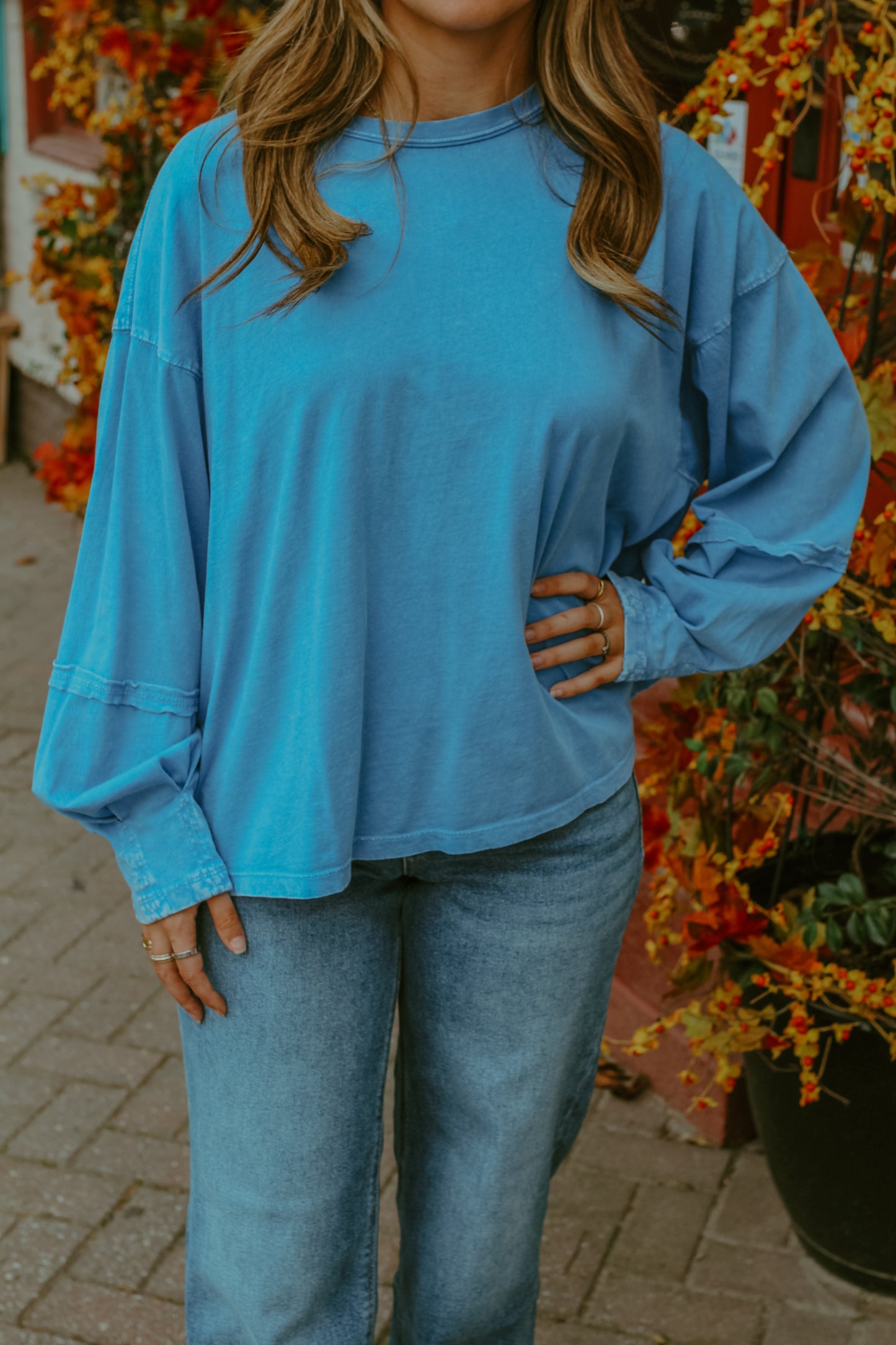 Emory Top - Blue