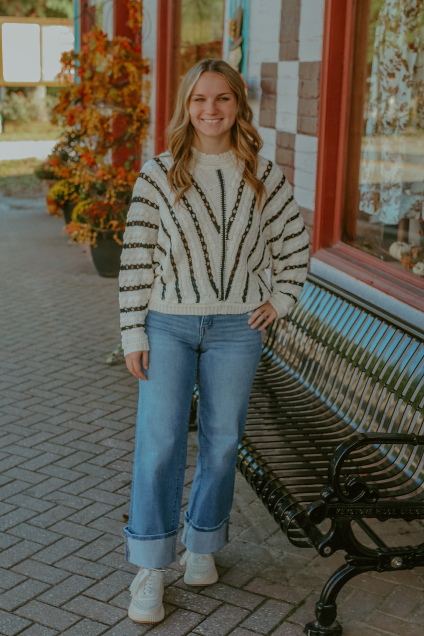 Anna Striped Sweater