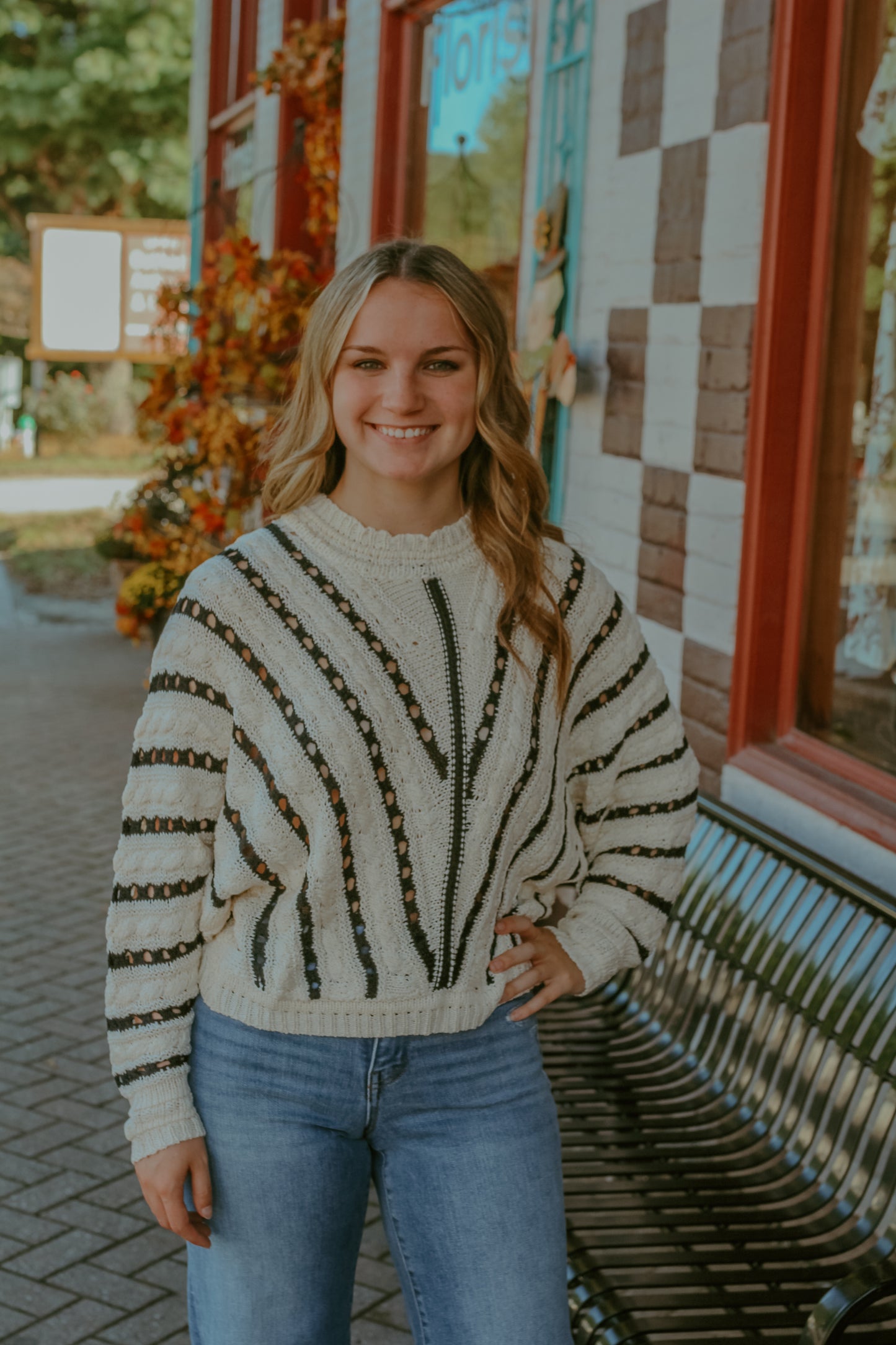 Anna Striped Sweater