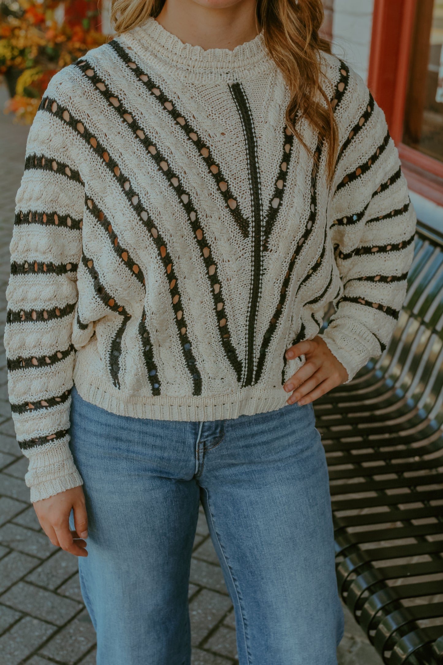 Anna Striped Sweater