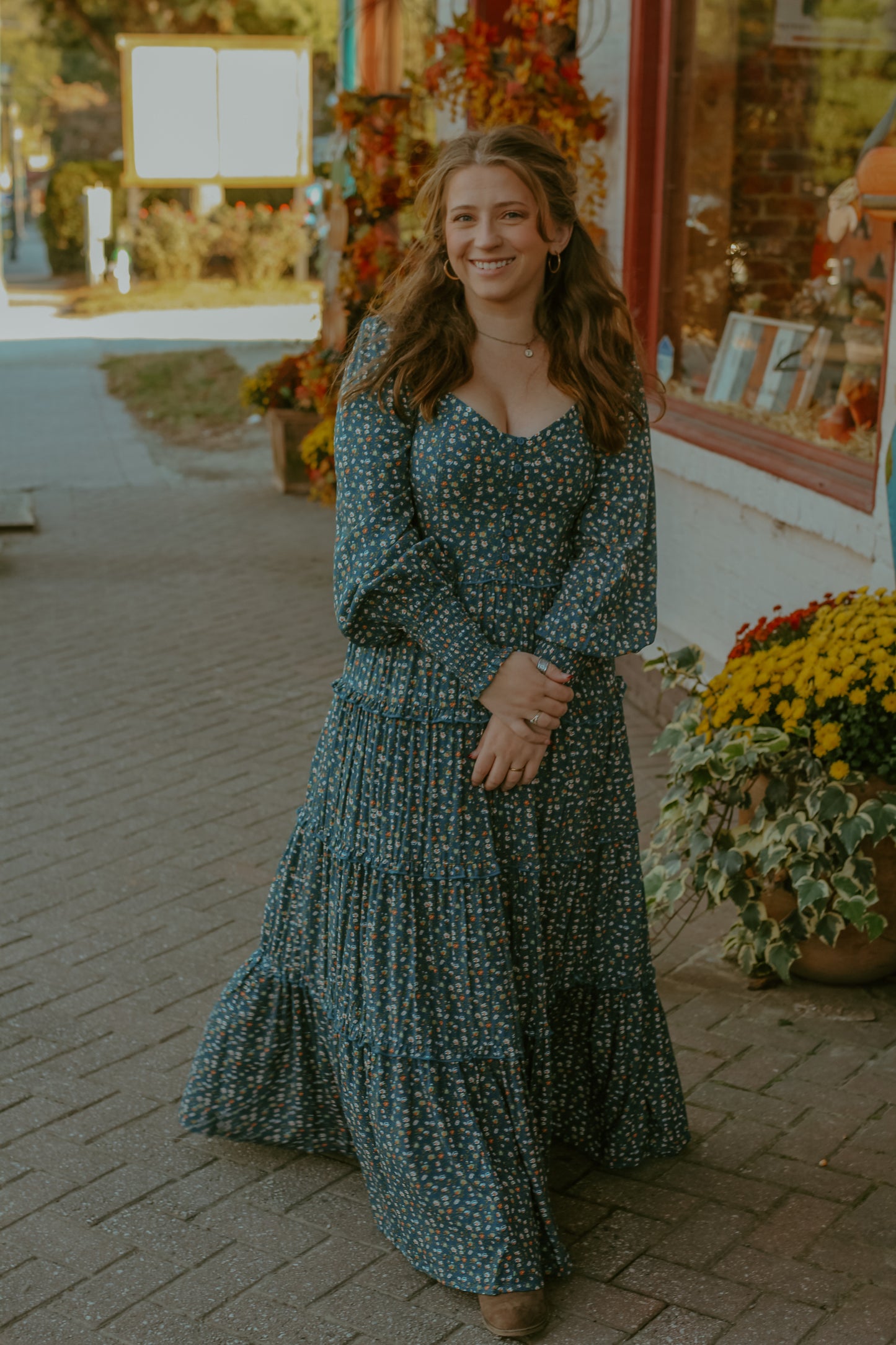 Oakleigh Maxi Dress - Teal