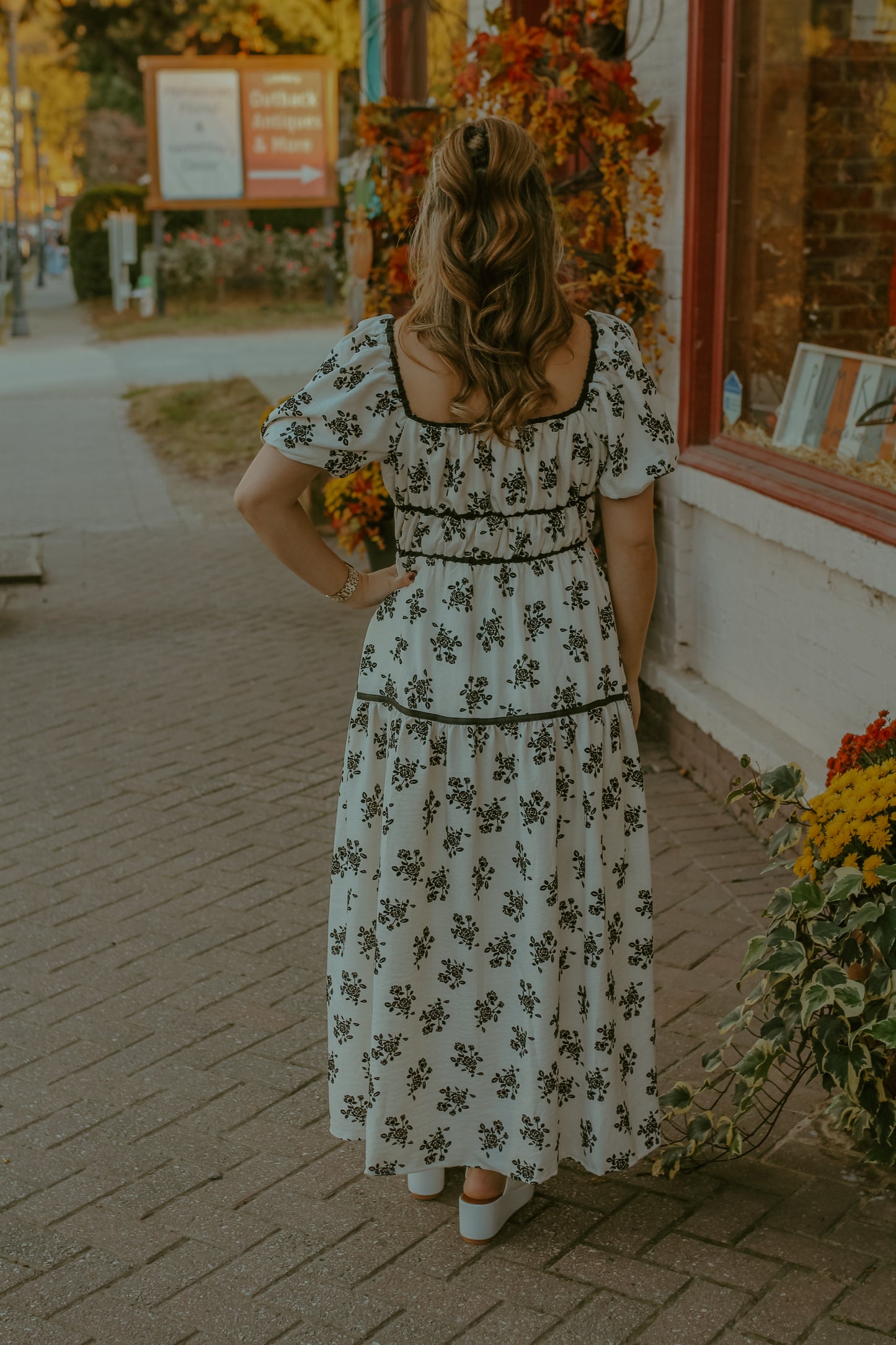 Lacy Midi Dress