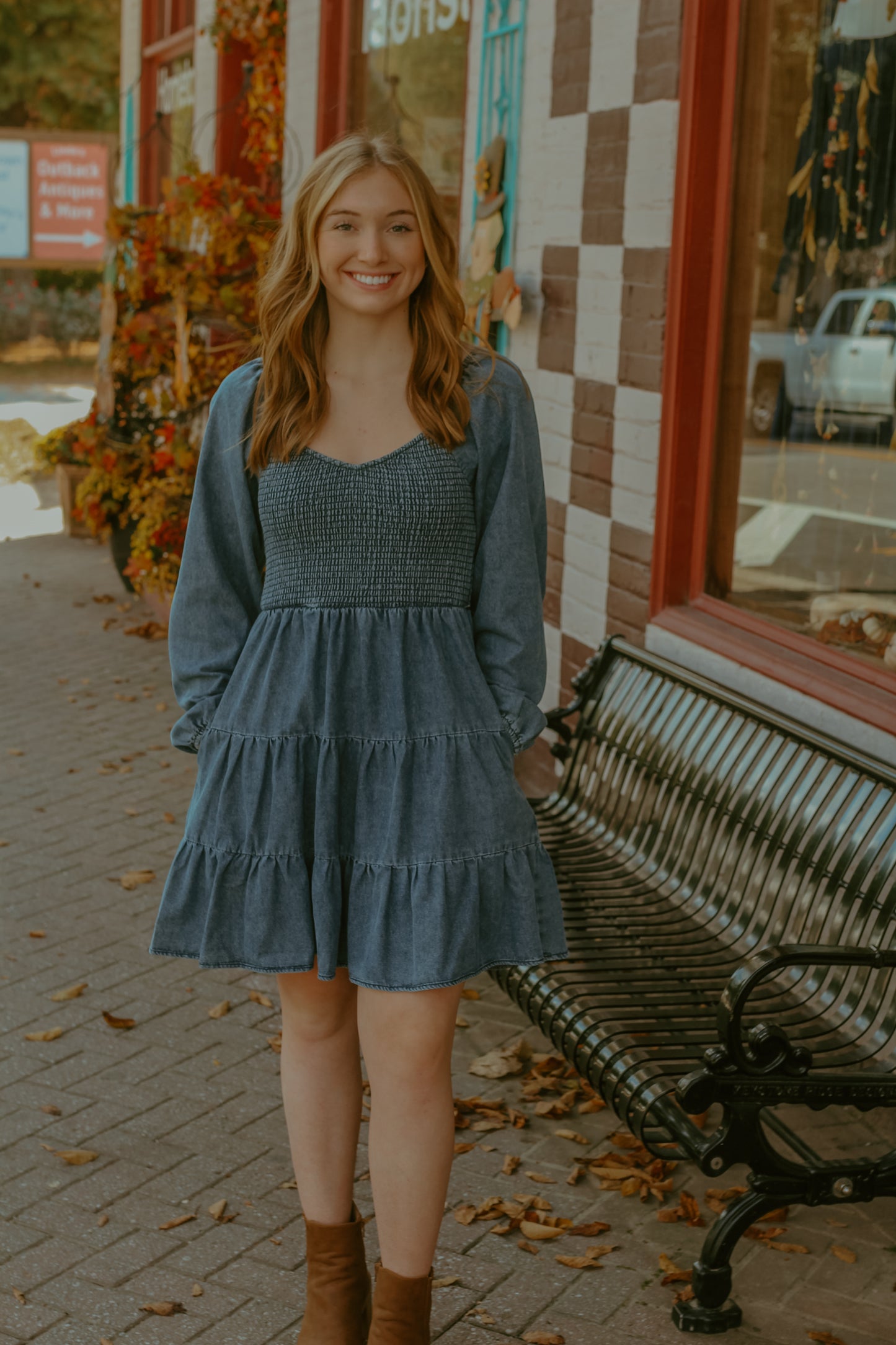 Nella Denim Dress