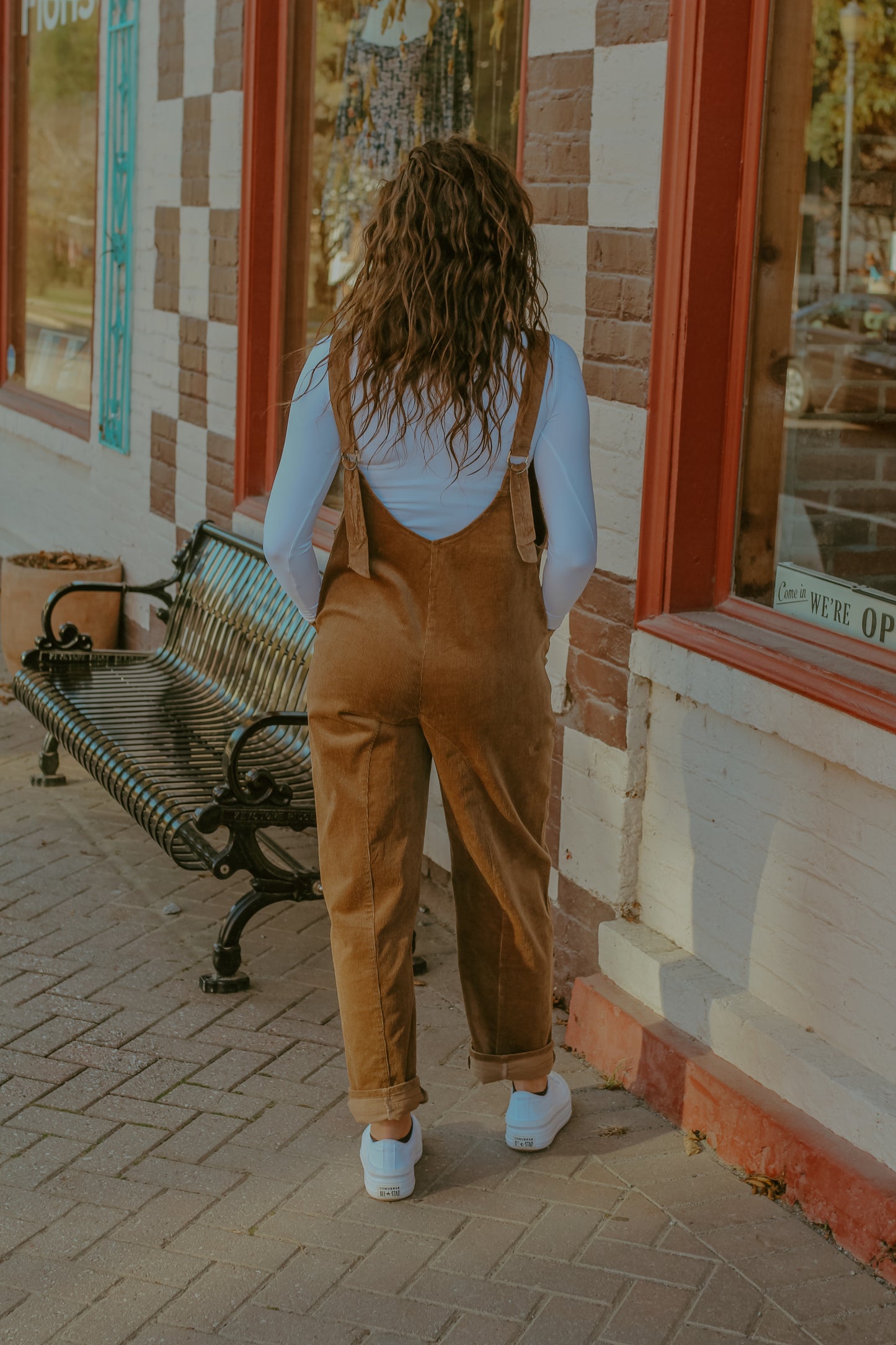 Oaklynn Overalls - Brown