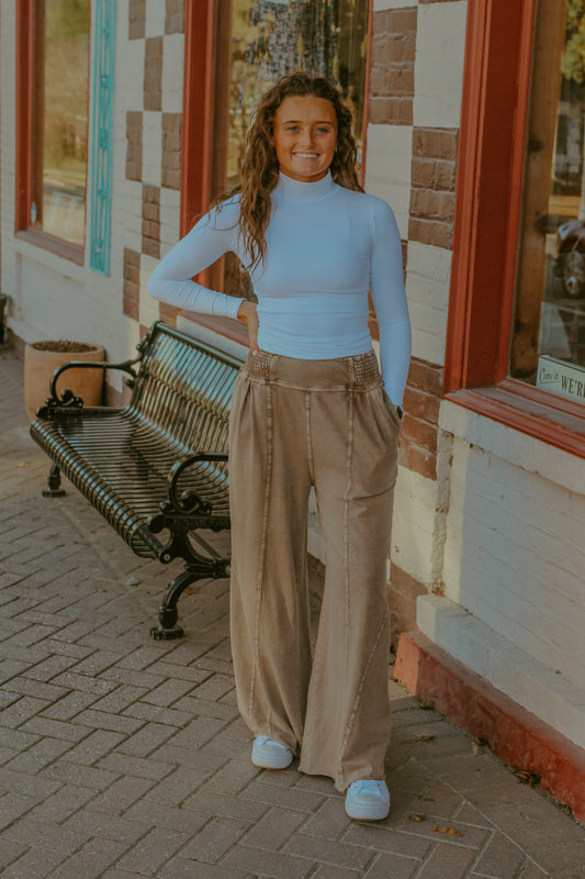 Corie Lounge Pants - Mocha