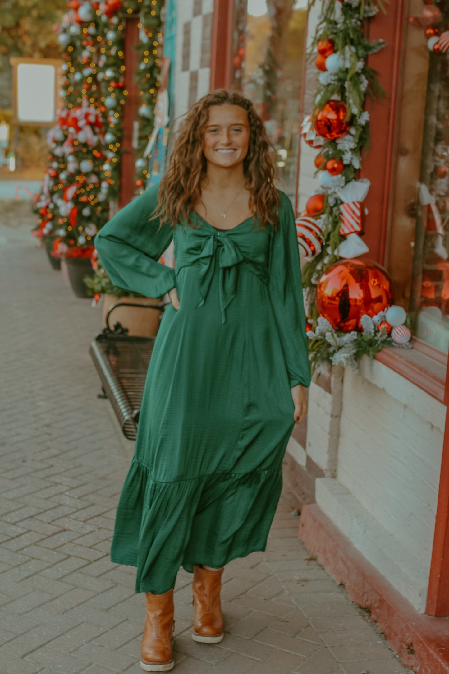 Greenly Midi Dress