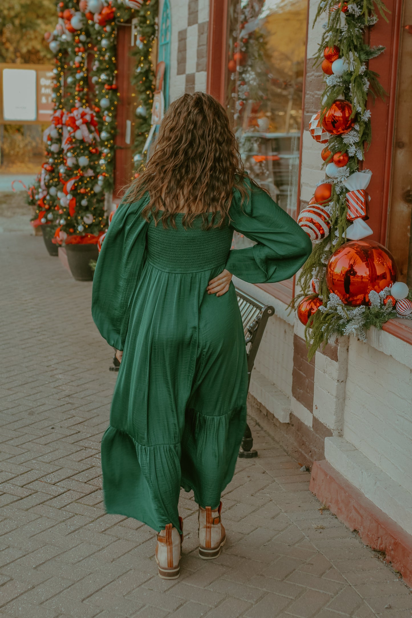 Greenly Midi Dress