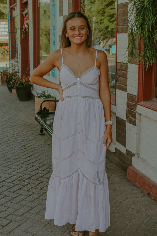 Kelsey Midi Dress - Pink