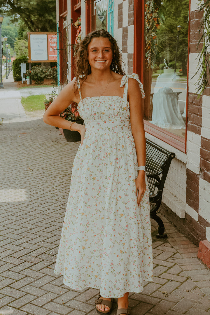 Kennedy Midi Dress - Cream