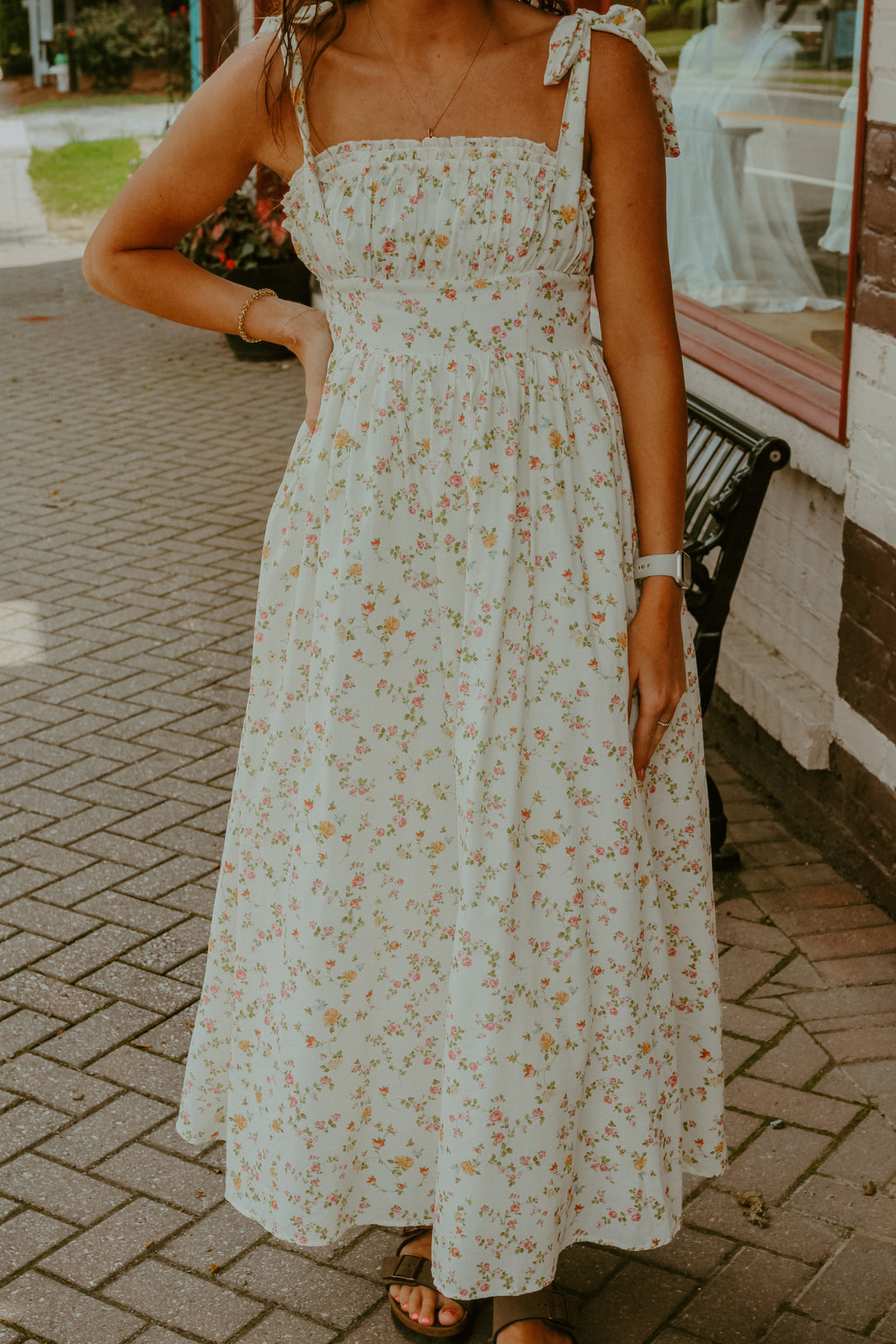 Kennedy Midi Dress - Cream